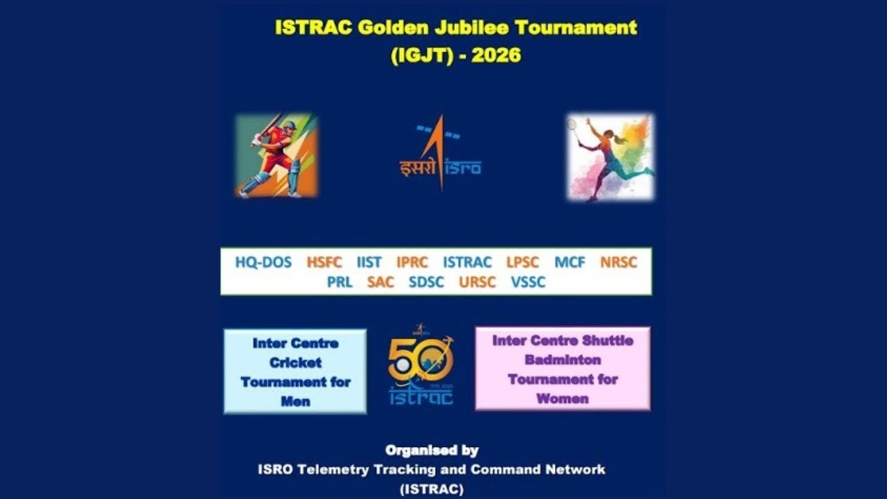 SDSC vs HQ-DOS | ISTRAC Golden Jubilee Tournament | Live from KINI Bangalore Ground