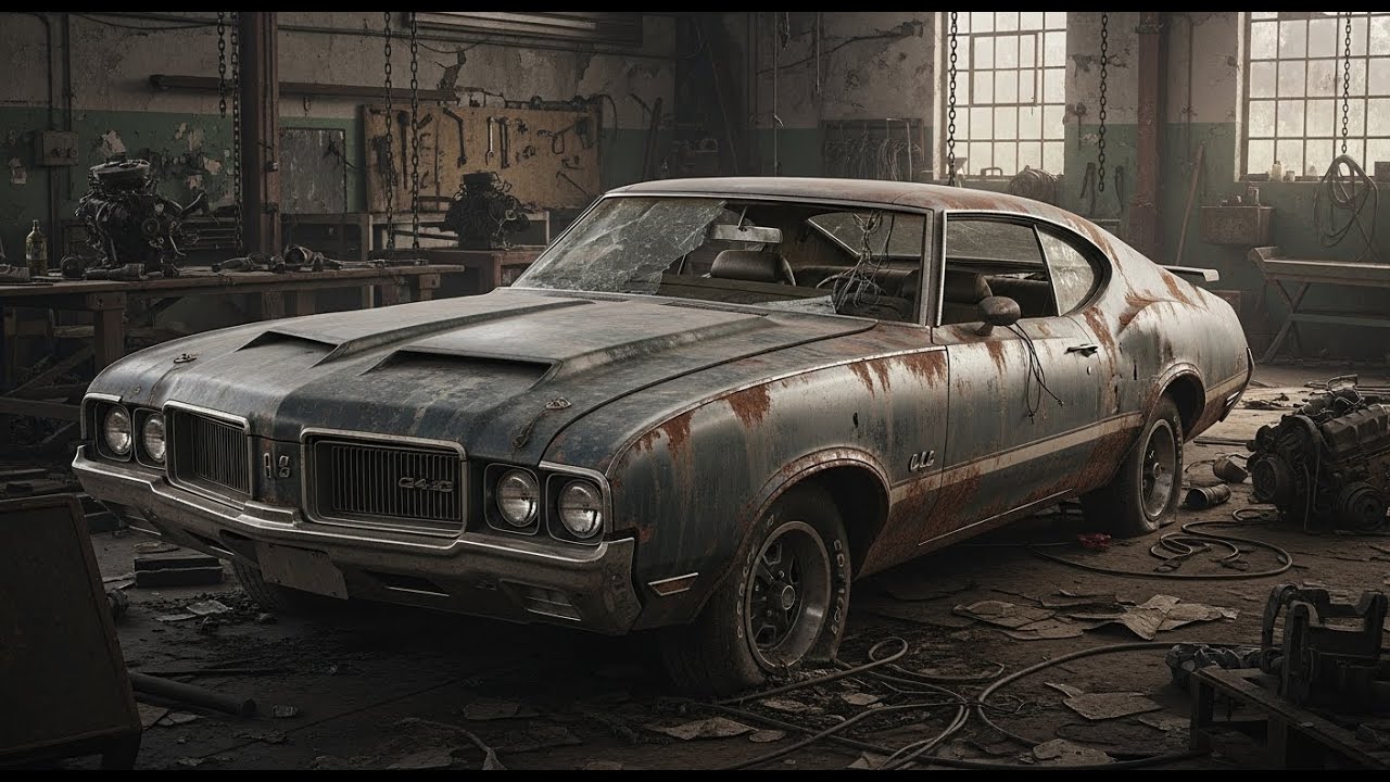 1970 Oldsmobile 442 W-30 Complete Rebuild - Underrated Muscle Car Restoration | ASMR Classic