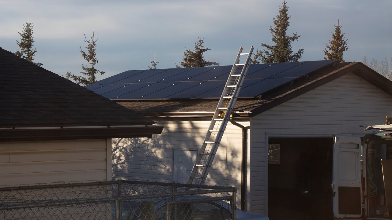 Solar PV Panels Installed