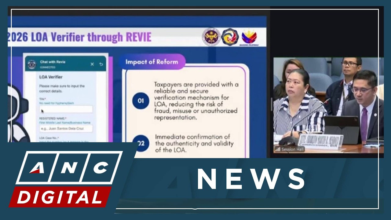 BIR presents reforms amid alleged misuse, weaponization of LOAs | ANC