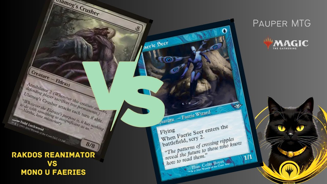 Rakdos Reanimator Vs Mono U Faeries [Pauper Gameplay]