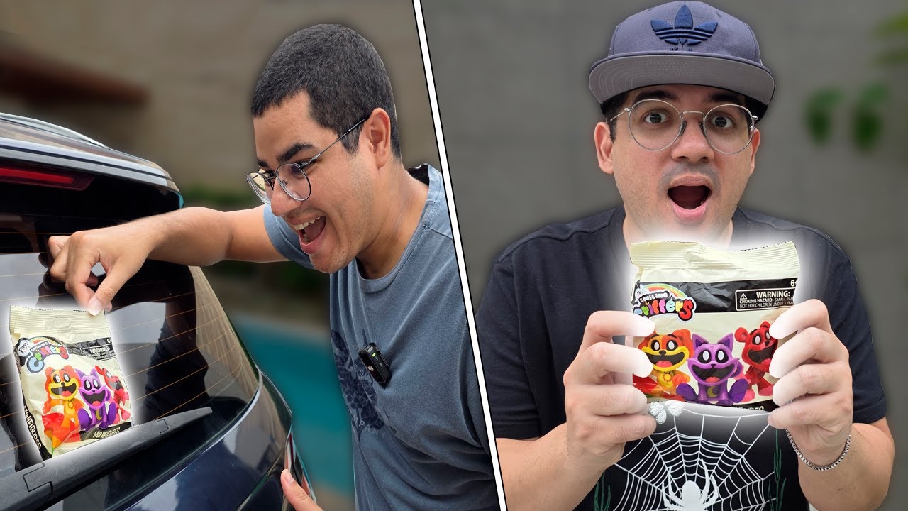 ACHAMOS OS SMILLING CRITTERS DENTRO DE CASA!