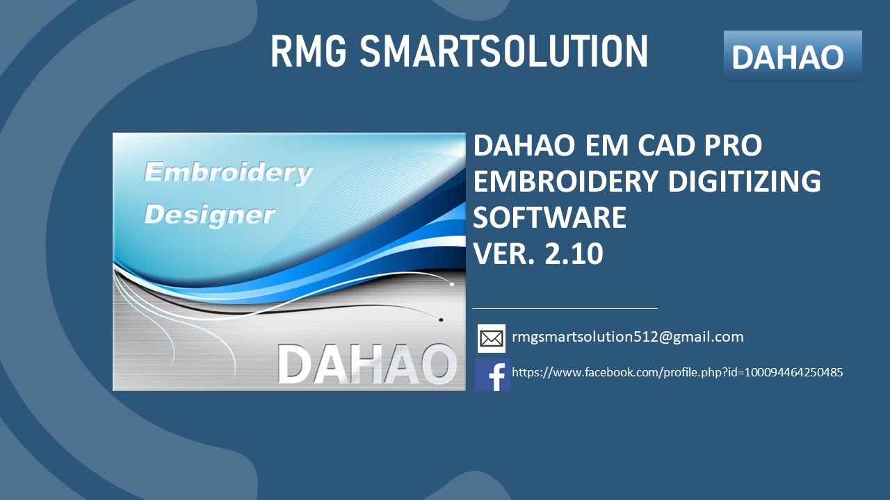 How to Install & Dahao emCAD Pro 2.10 Embroidery Software Full Setup + Activator