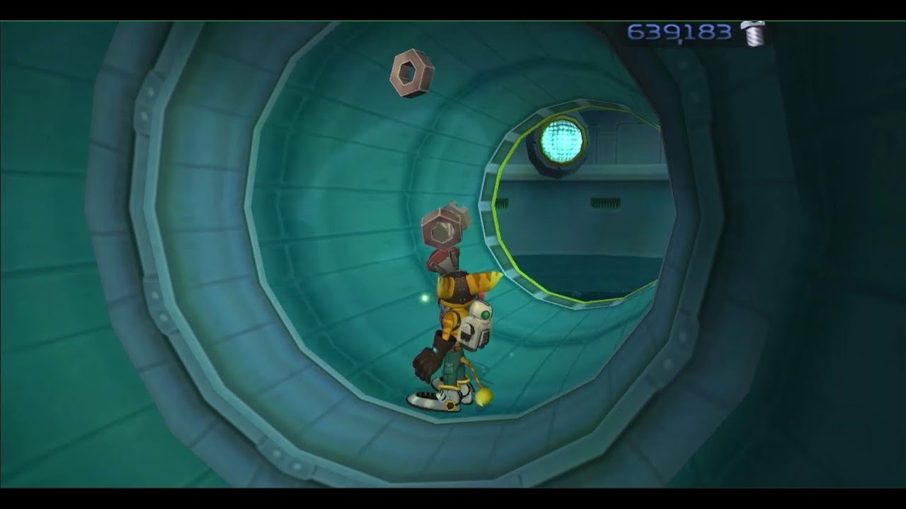 Ratchet & Clank 1- Infinite Bolt Glitch 2 Planet Rilgar Sewers