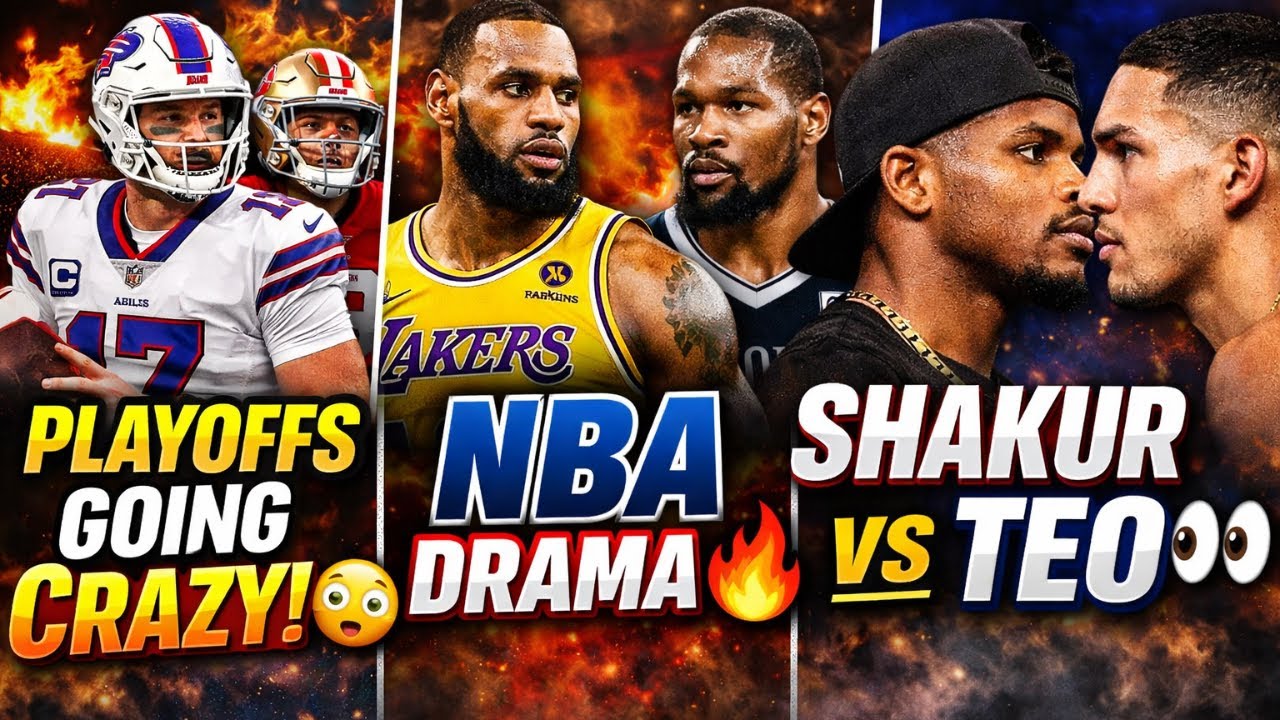 BattleRap NFL Playoffs Going CRAZY | NBA Drama | Shakur Stevenson vs Teo HEATS UP! | KeepIt100OGBazz