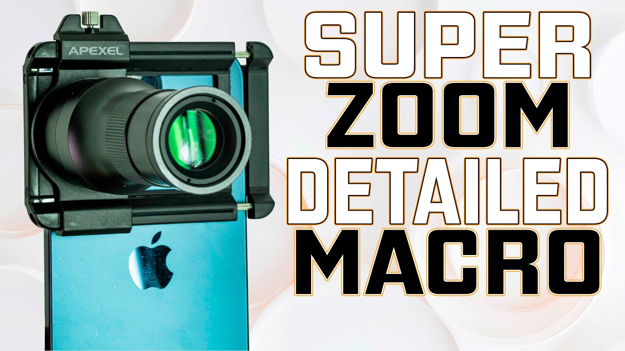 Super X6 Zoom for your phone - Apexel TM6 Telephoto & Macro Lens