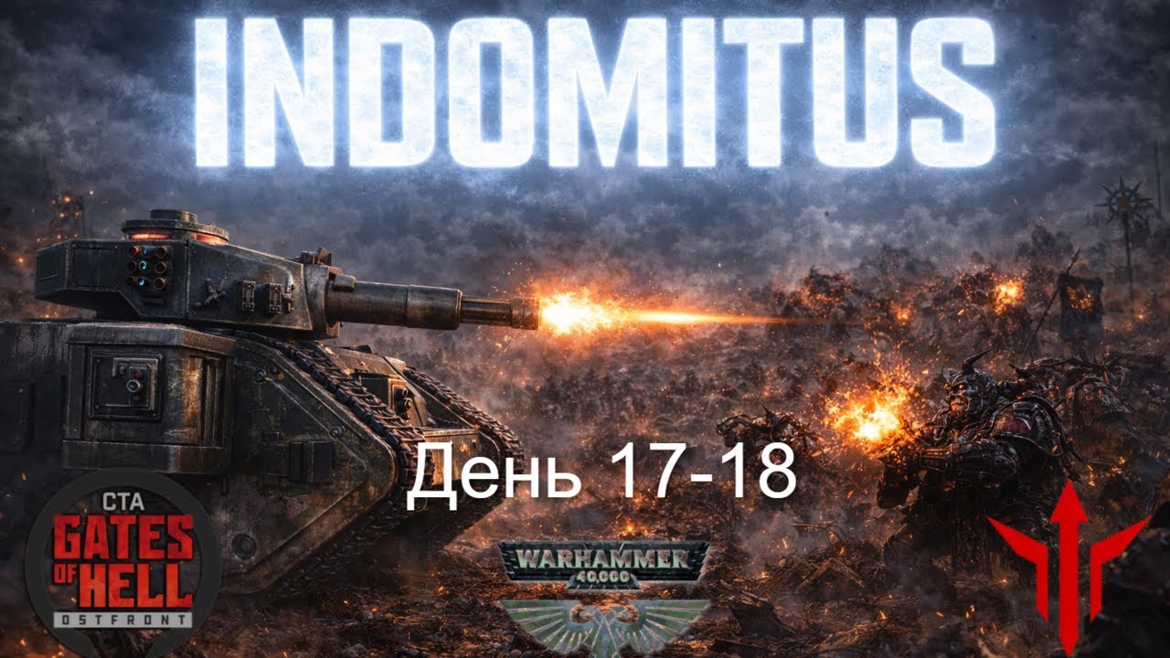 Call to Arms - Gates of Hell: Ostfront |💥 МОД Indominus 40K 💥| День компании 17-18!