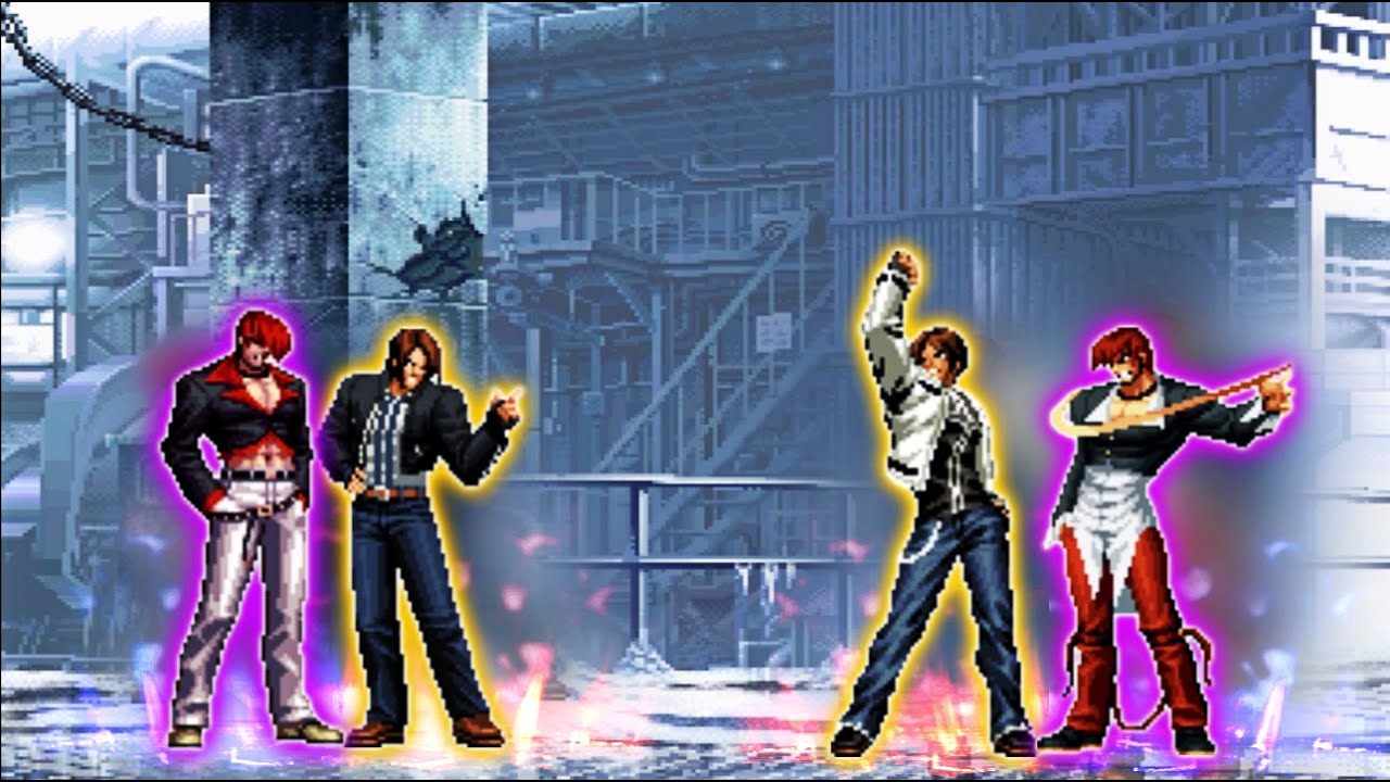 Kyo Kusanagi SP and Iori Yagami XIII VS Kyo Clone-57 and Iori Clone-42 [Request Match]