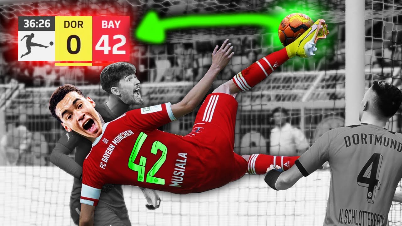 Trikotnummer = Punkte für Tor! ⚽🤯