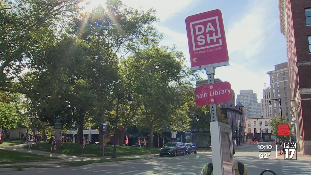 Future of Grand Rapids’ free DASH shuttle under review