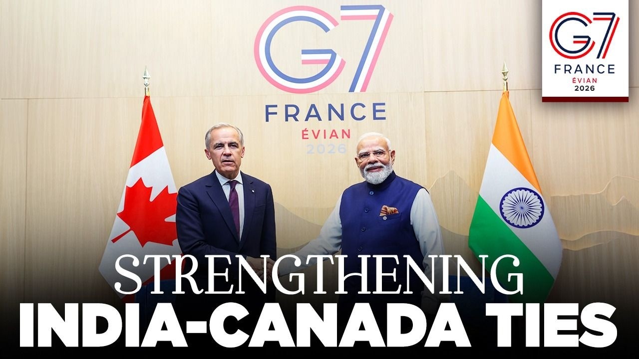 LIVE: PM Modi holds a meeting with Canada PM Mark Carney