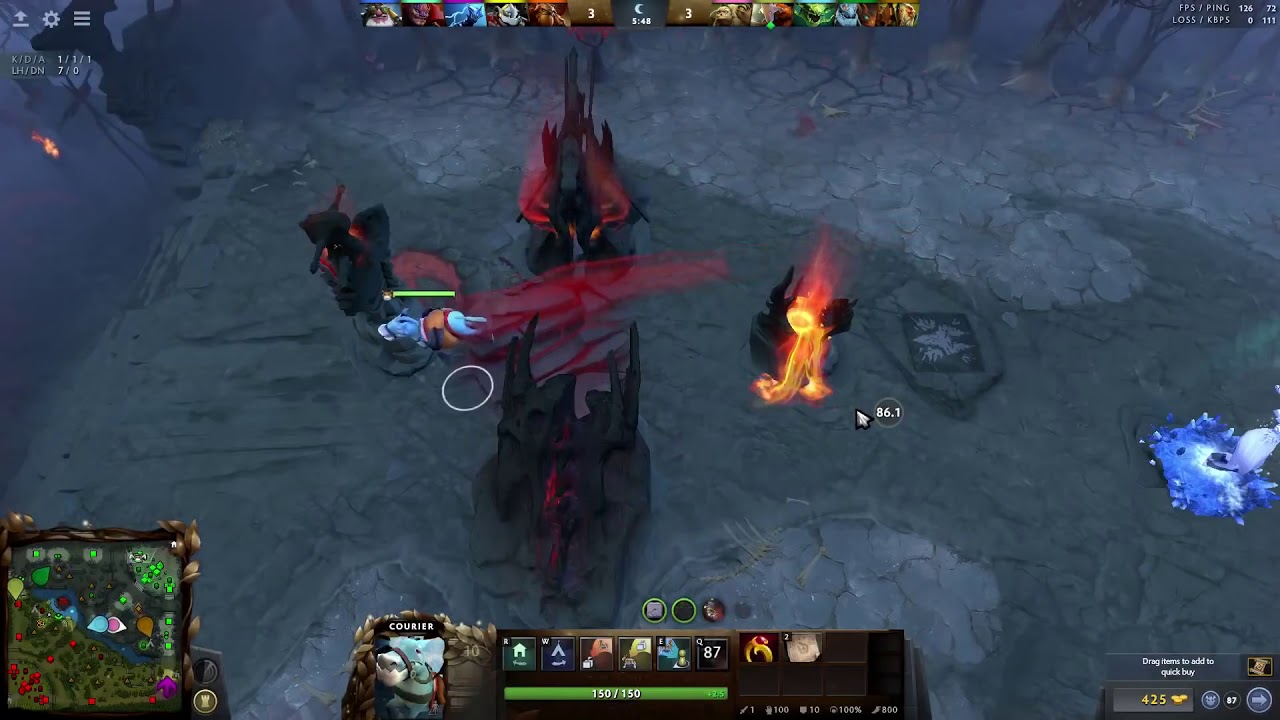 Roaming Pudge - CHI LONG QUA Plays Pudge | Dota 2 Gameplay Commentary