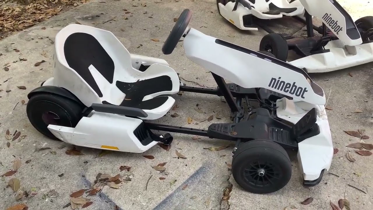 Segway Ninebot S Smart Self Balancing Electric Scooter Review, Turning The Segway Into Go Karts