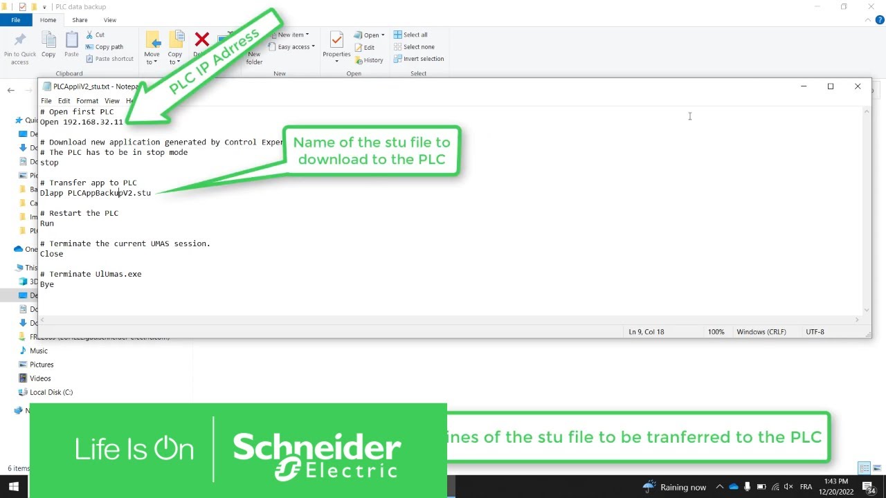 How to Use Batch Mode with the Unity Loader Command Line Interface | Schneider Electric