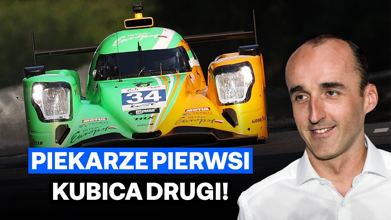 🇵🇱 Inter Europol wygrywa 24h Le Mans! Robert Kubica drugi!