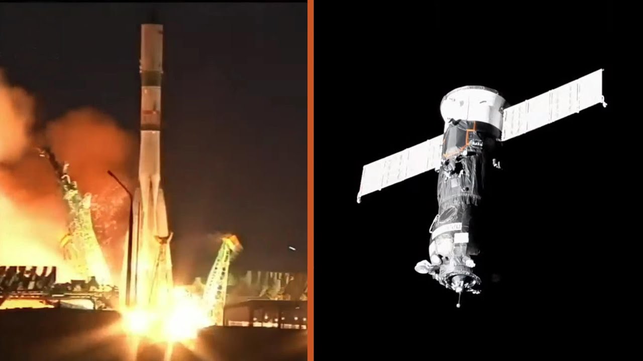 Progress MS-17 (P78) Launch & Docking