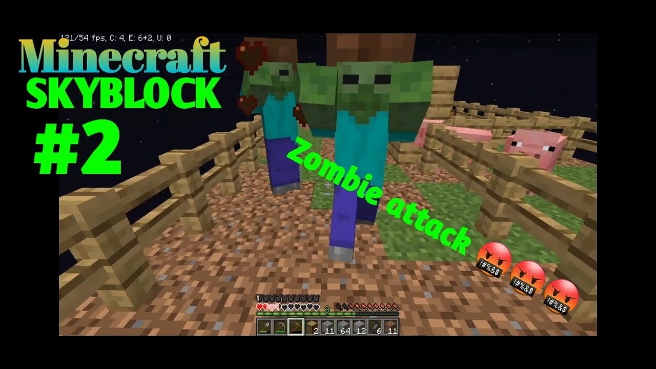 ИГРАТА СЕ Е*АВА С МЕН-MINECRAFT ONE BLOCK #2