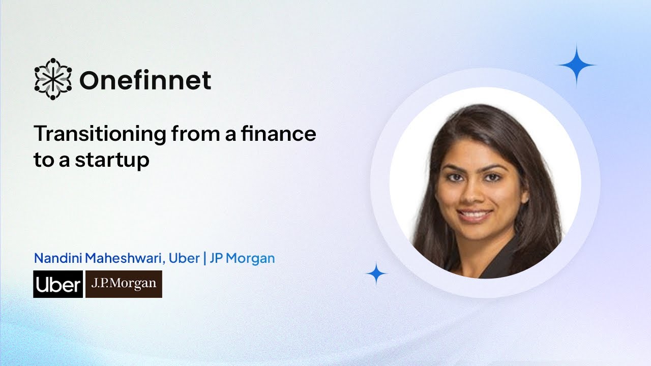 Career Transition Into A Startup - Nandini, Uber Business Development & JPMorgan Investment Banking