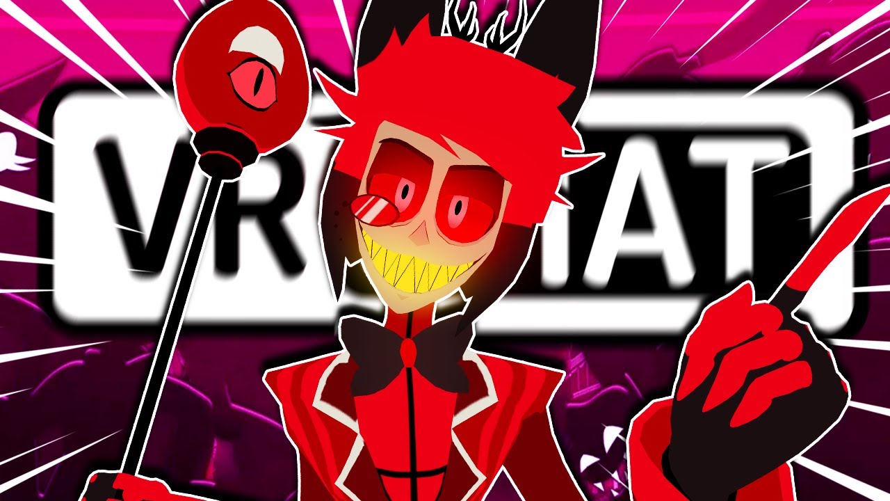 Alastor THE RADIO DEMON puts on a show in VRCHAT!