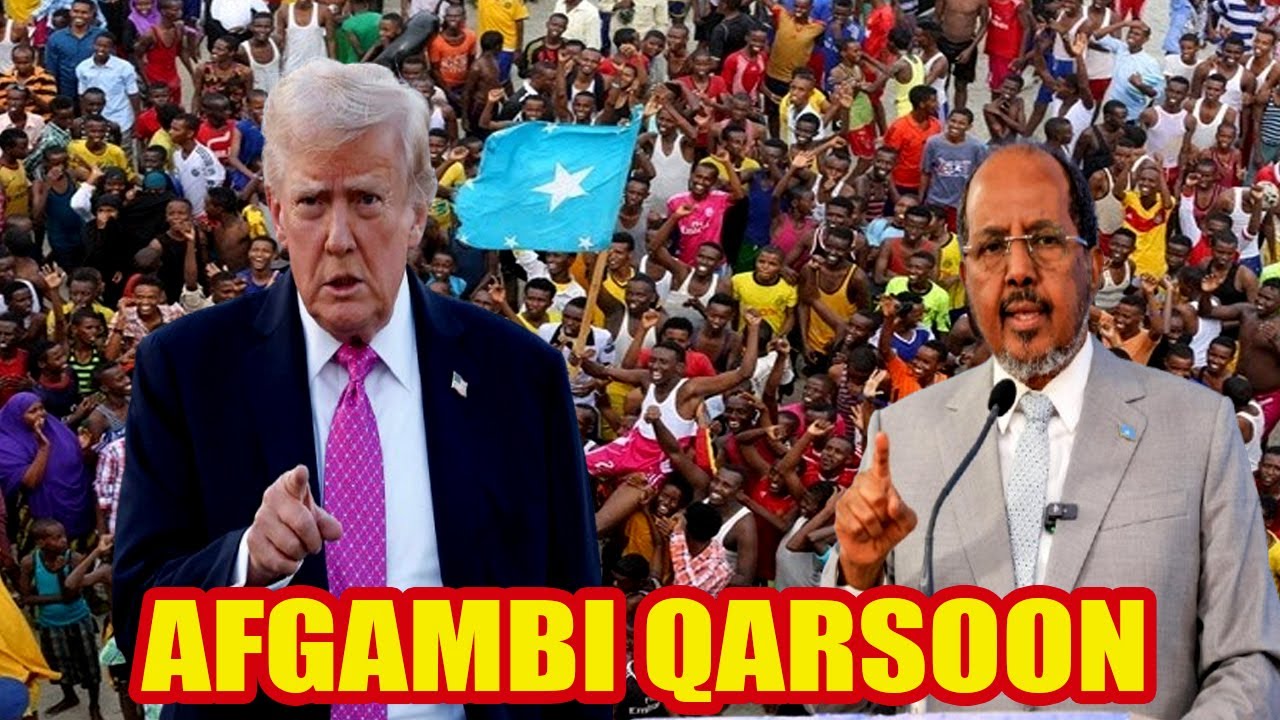 DEG DEG Trump Ma Afgambi ayuu kula wareegi rabaa Somali, Qorshaha Qarsoon, loolanka Reer galbeedka..