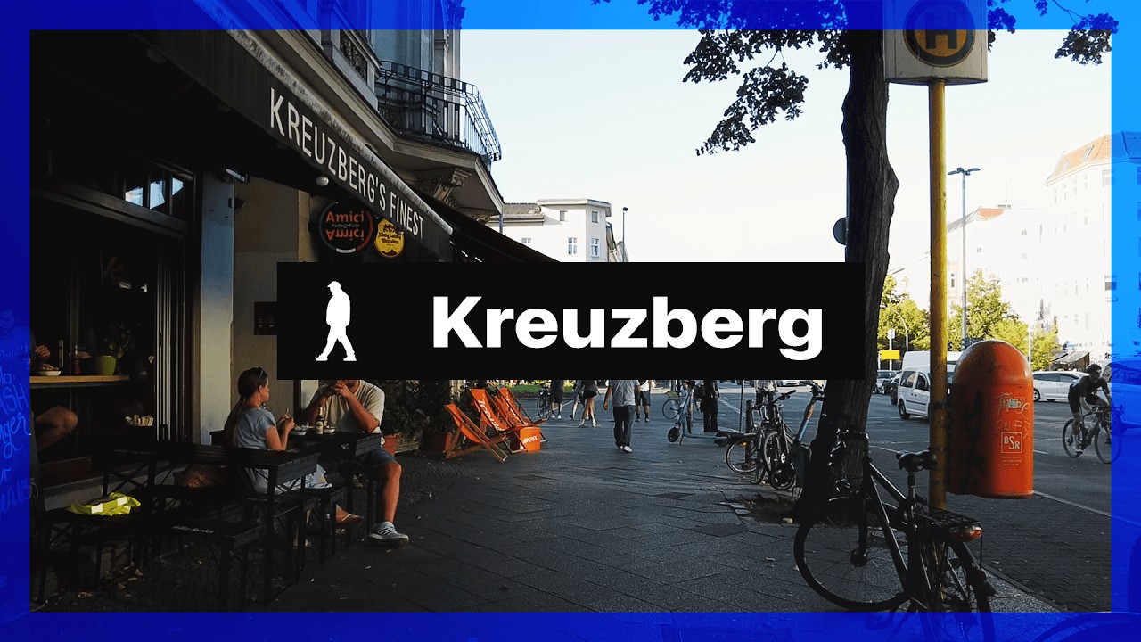Walking tour Kreuzberg 🇩🇪 Mehringdamm, Berlin | Outside Walker