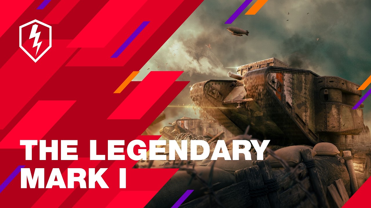 WoT Blitz. Get the Legendary Mark I Male!