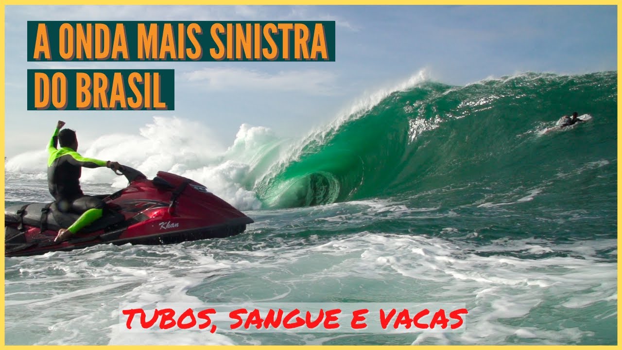 A ONDA MAIS MORTAL E SINISTRA DO BRASIL - LAJE DO GARDENAL.