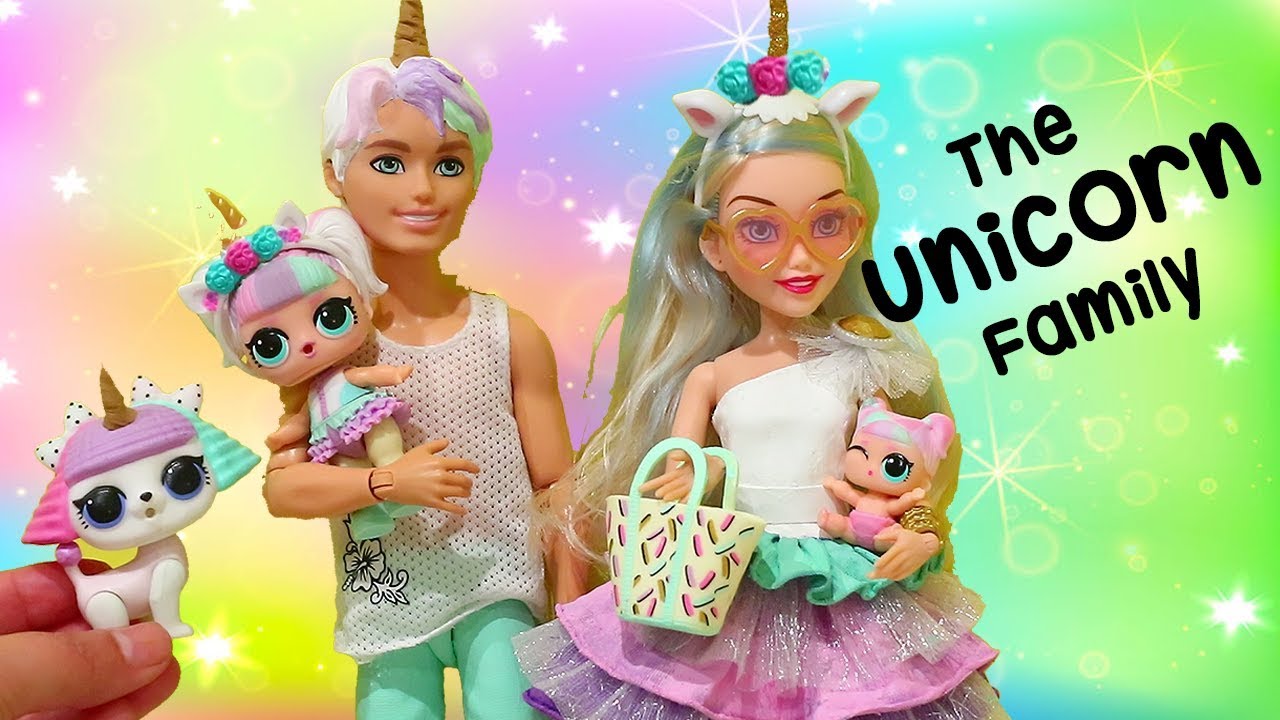 The Unicorn Doll FAMILY Pet Adventure