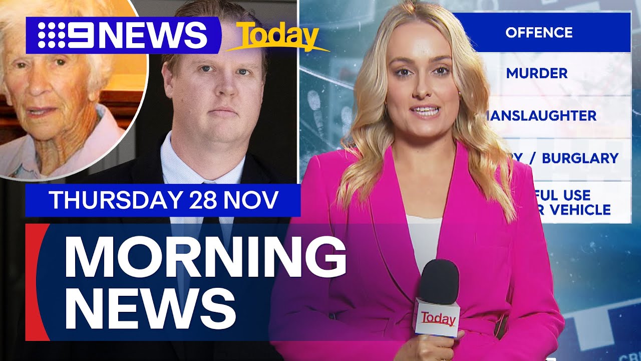 NSW Police officer found guilty of manslaughter; 'Adult crime, adult time' laws | 9 News Australia