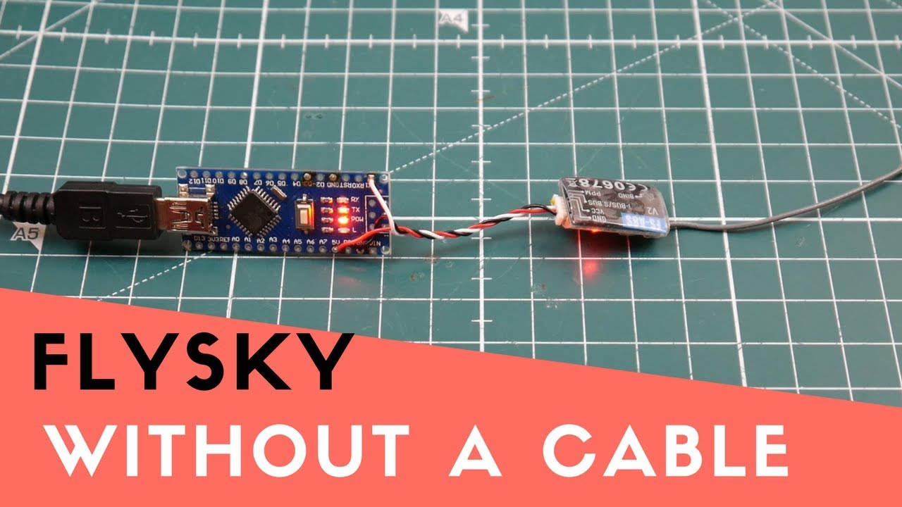 How to Connect FlySky Transmitter to any PC Simulator // Wireless without Cable