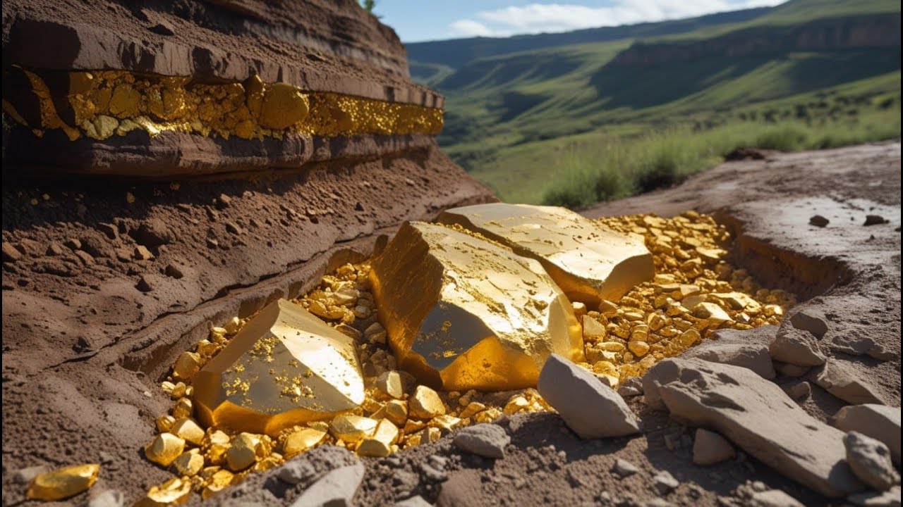 wow discovery of gold statues and gold nuggets