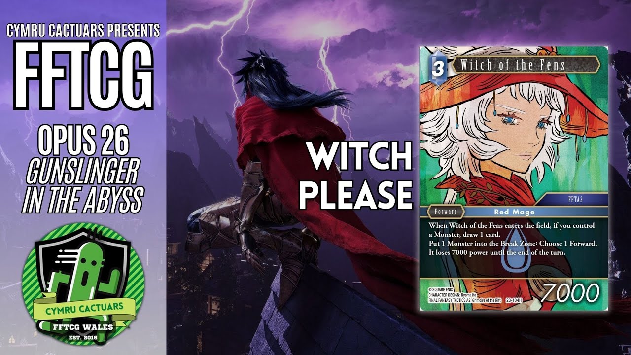 Водные/молниеносные монстры всё ещё ЗВЕРИ // Opus 26 // Cymru Cactuars // Final Fantasy TCG