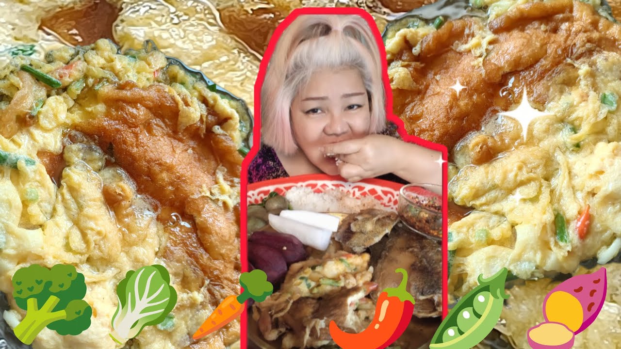 ภูมิใจเสนอ ไข่เจียวแสนอร่อย ปลาสลิดทอด มากินข้าวด้วยกันค่ะ @Maeja_Pachill #อร่อย 