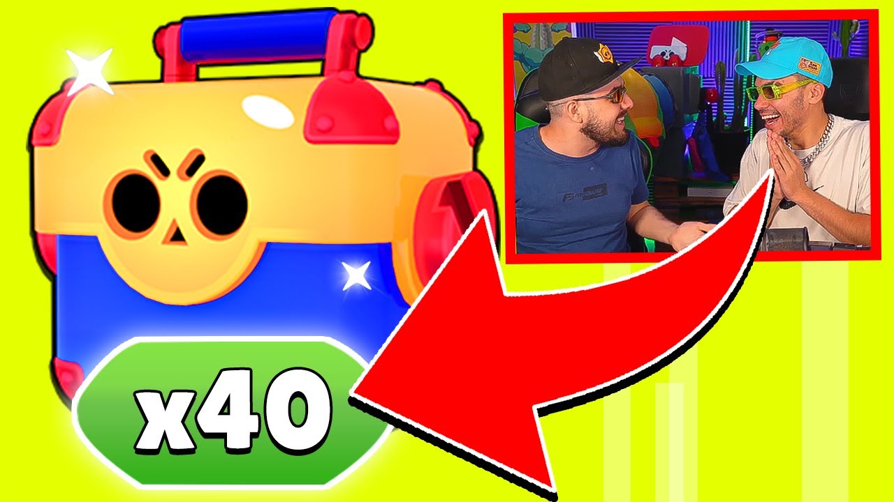 APARECEU 40 MEGA CAIXAS AO MESMO TEMPO NA LOJA... Brawl Stars
