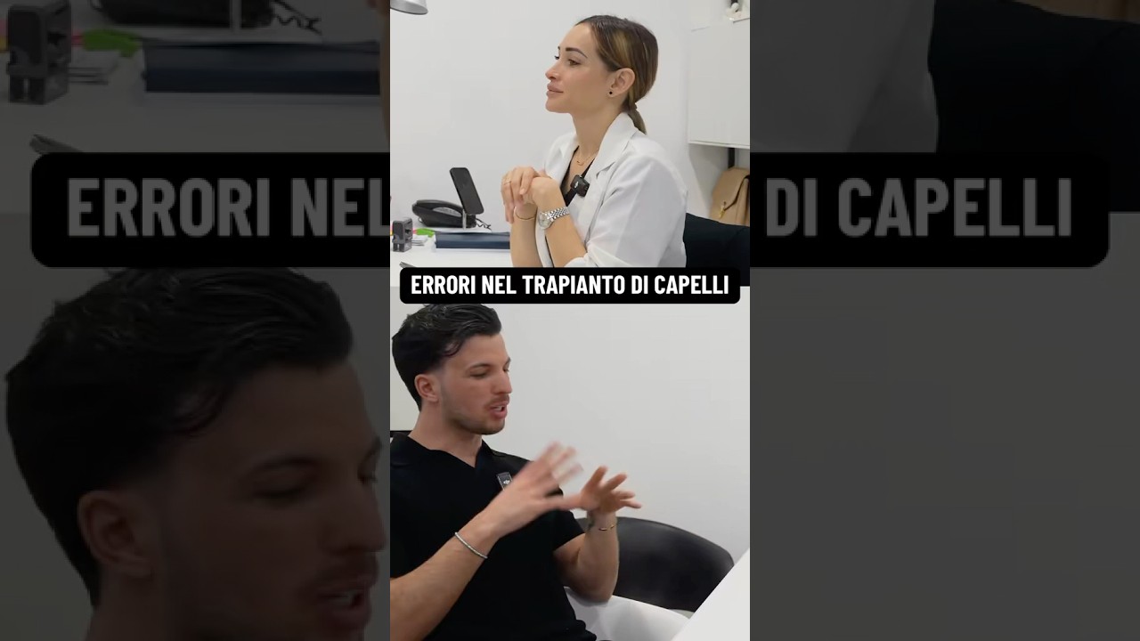 ERRORI NEL TRAPIANTO DI CAPELLI