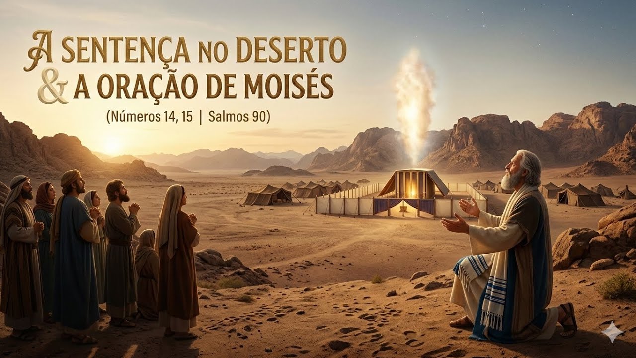  Números 14 e 15 Salmos 90: Não Desperdice o Seu Deserto: Como Vencer Seus Gigantes