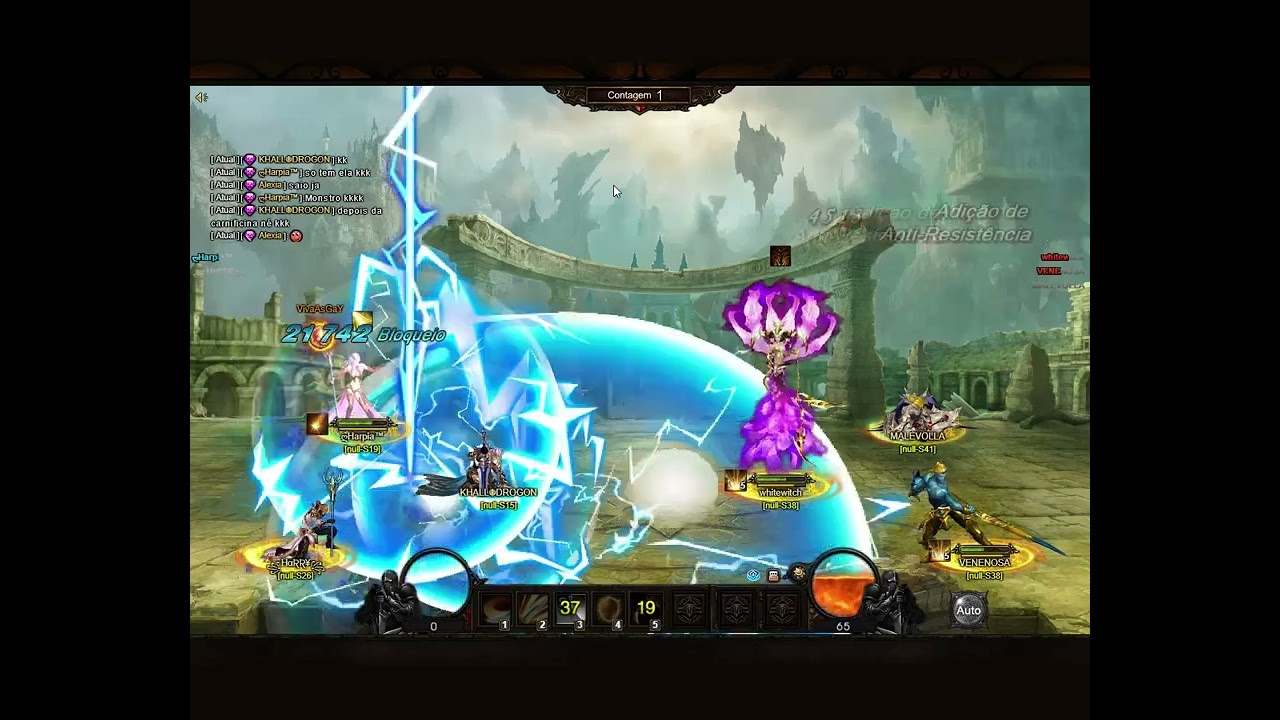 LEGEND ONLINE CLASSIC PC ARENA COM O MAGO TOP 1 59-(HARPIA) INSANO!!