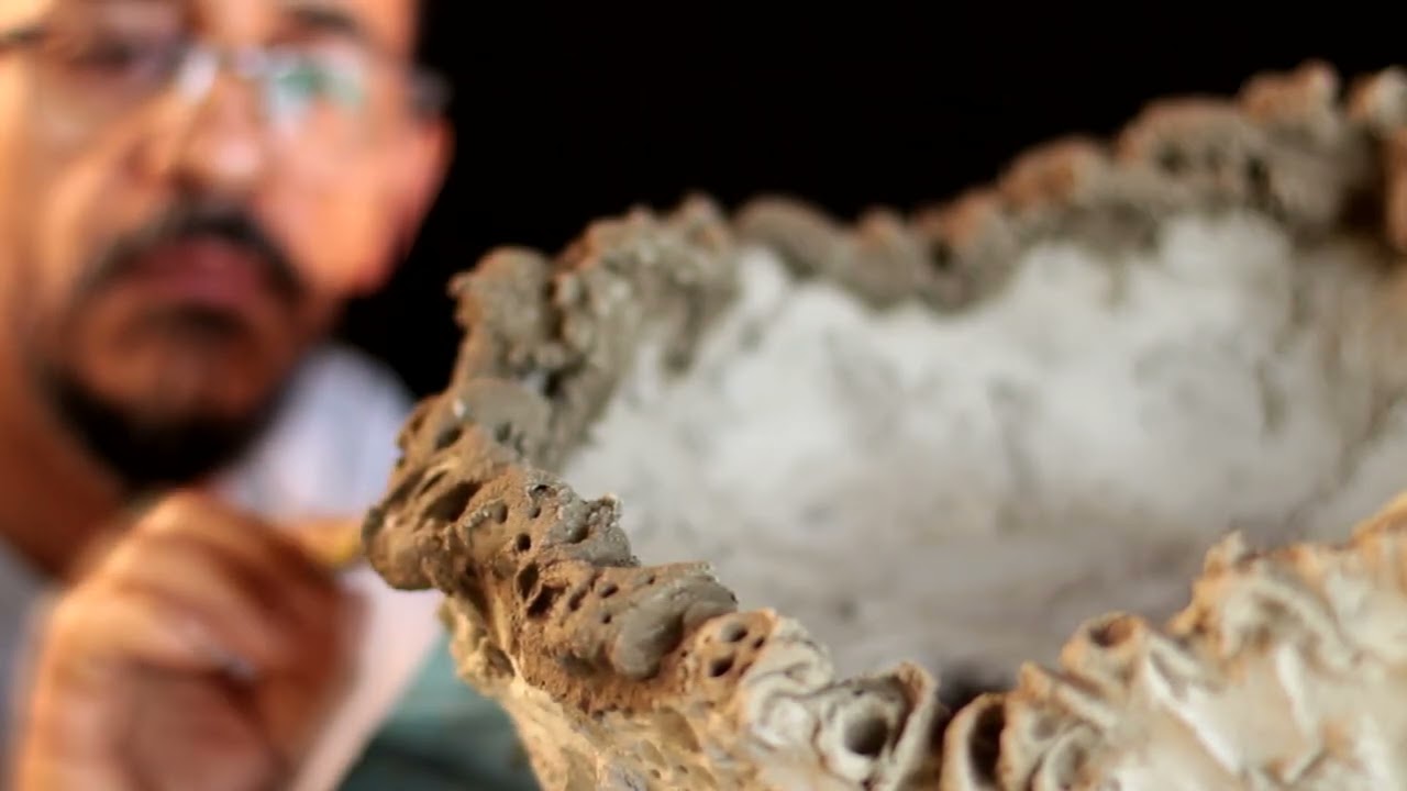 Vasos de Argamassa para Bonsai - Relief (vídeo 61)