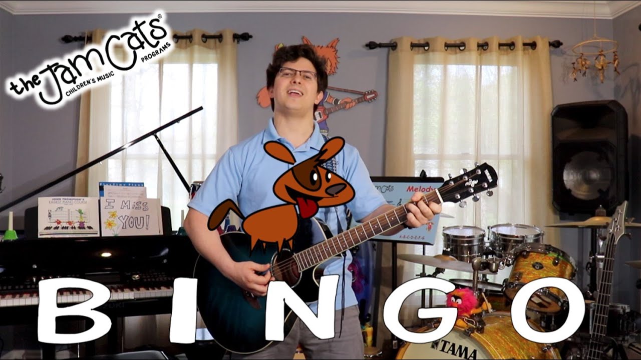 Bingo - Jingo - Apple - The Jam Cats Music |  Kids Songs | Nursery Rhymes | Music Classes | Lessons