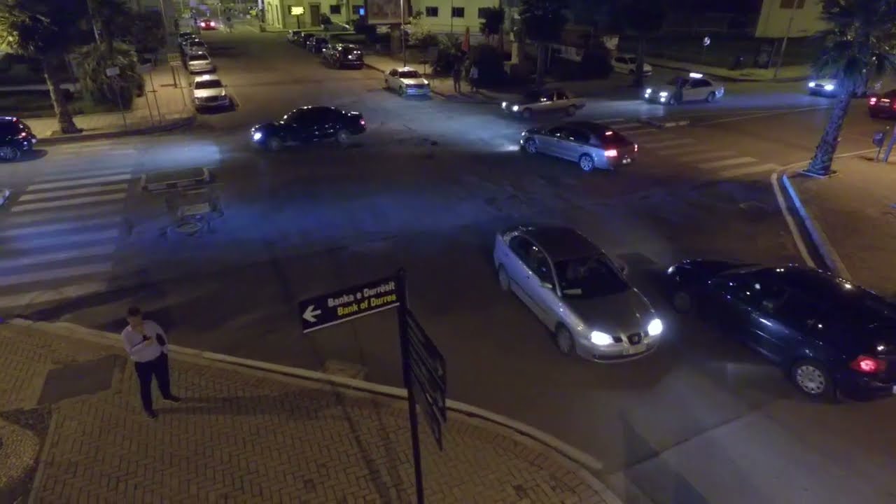 Durres: sa pamje te bukura me dron gjate mbremjes!