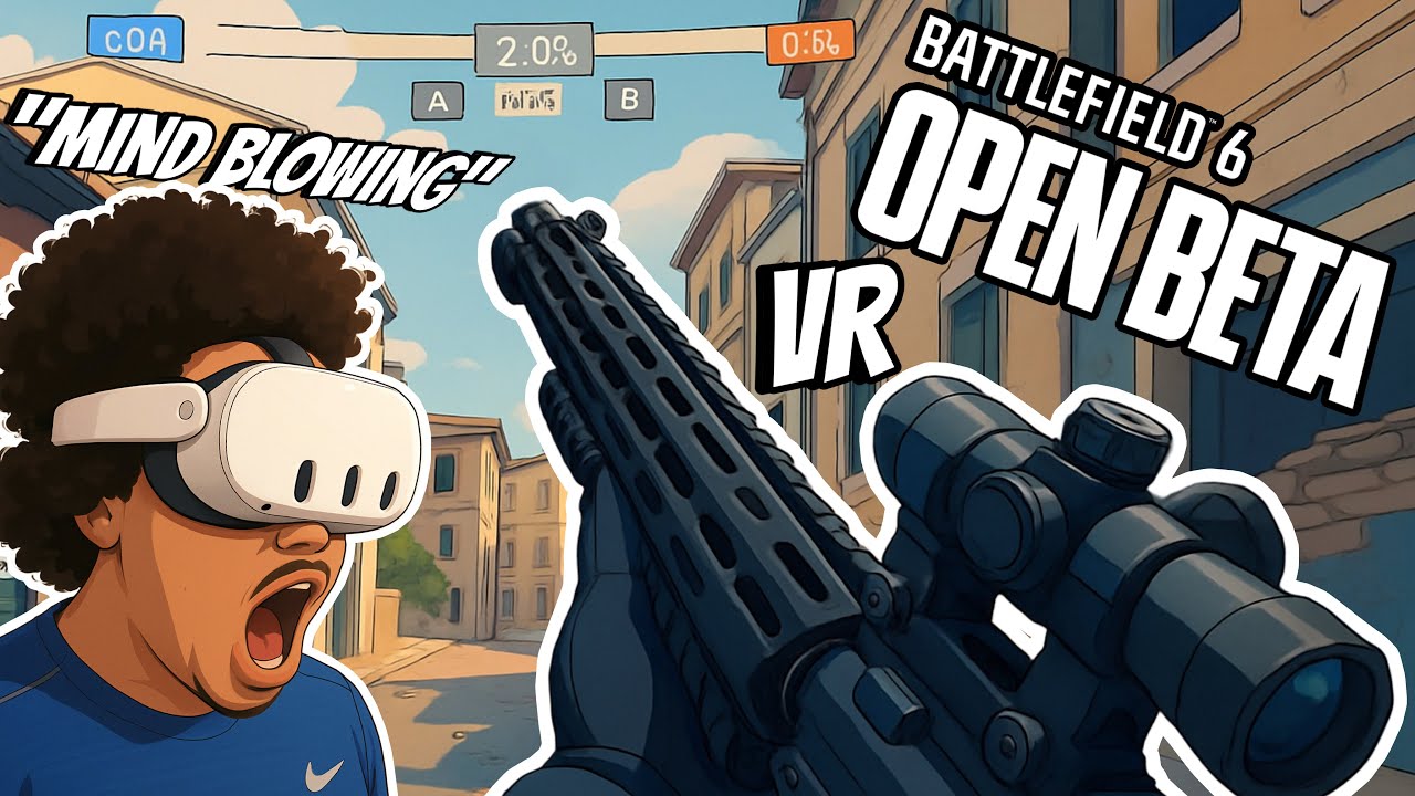“First Look at Battlefield 6 VR – This Game Is Mind-Blowing!” 