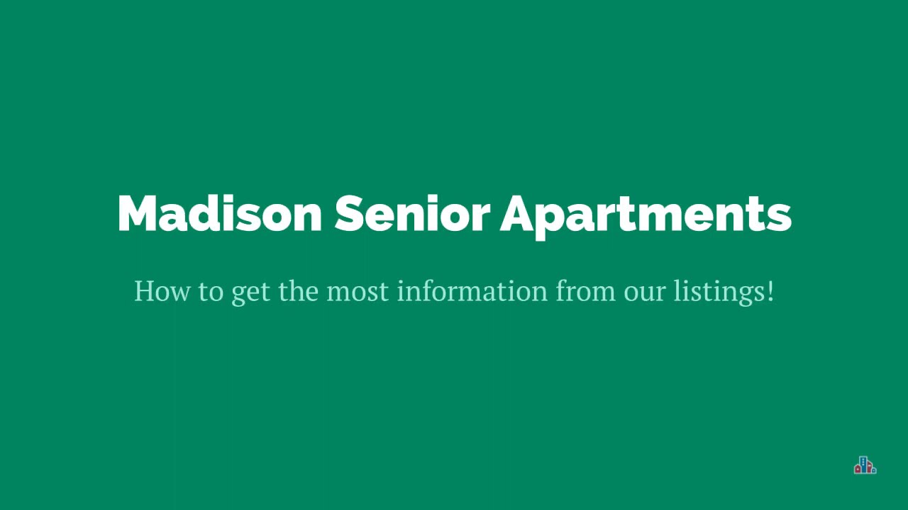 Madison Senior Apartments | Helpful Hints