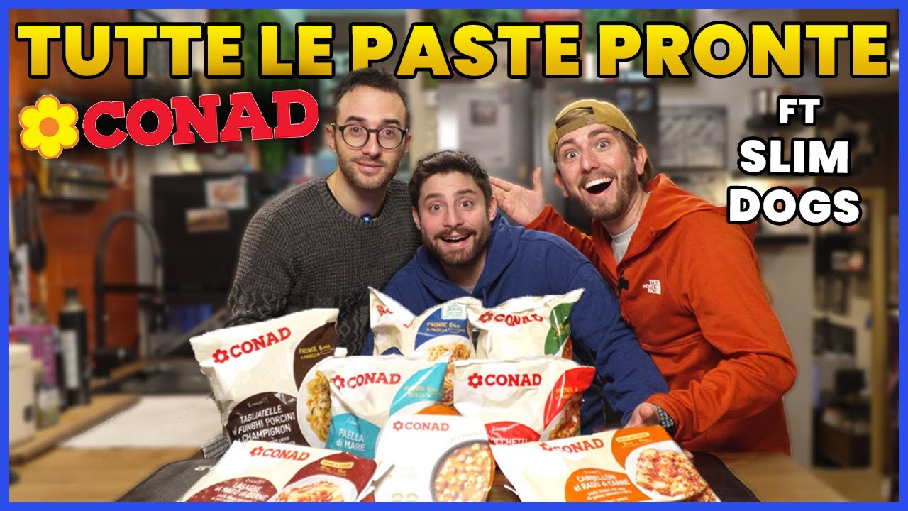TUTTE le PASTE PRONTE della CONAD ft @Slimdogs | PRATTQUELLO