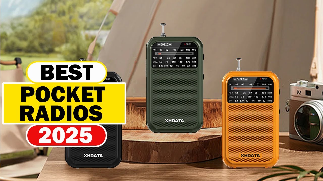 Top 5 Best Pocket Radios in 2025 - Which are the Best Pocket Radios in 2025?