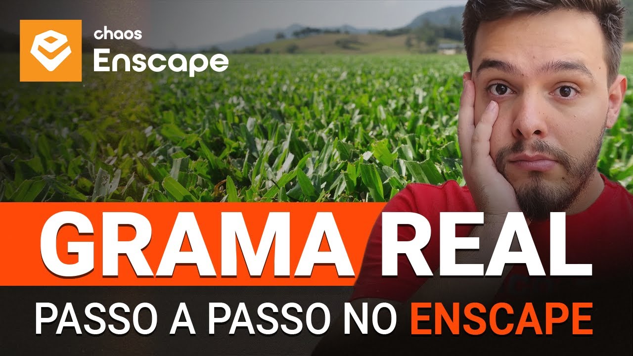 Enscape: Passo a Passo para Criar Grama Realista #enscape #render #3d