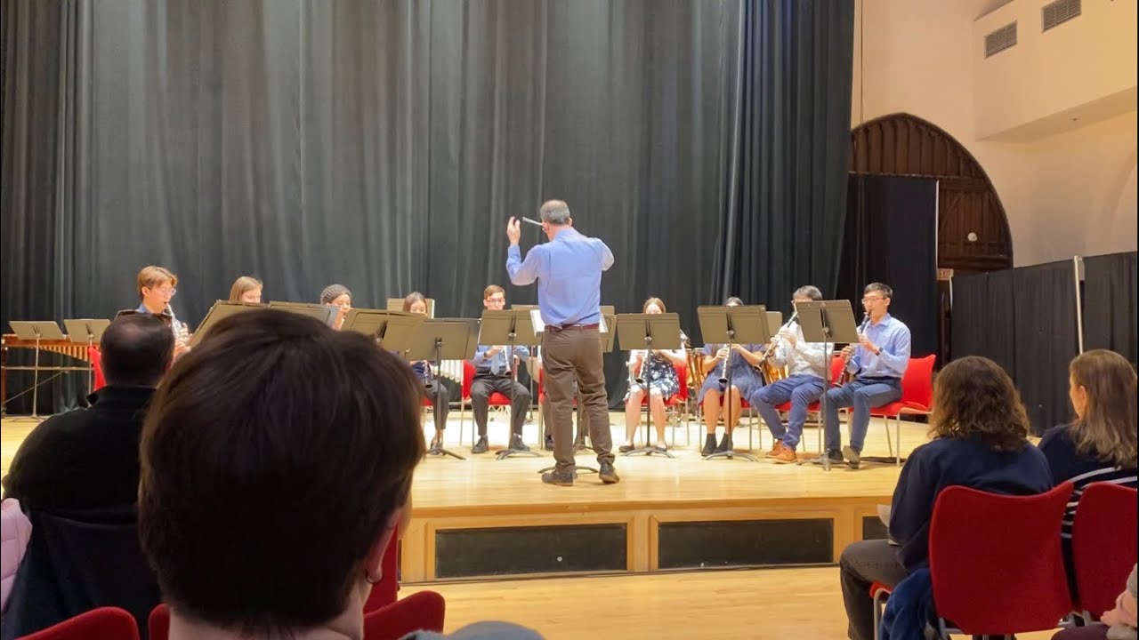 Monochrome III (Peter Schickele) - Northeastern University Wind Ensemble Clarinets