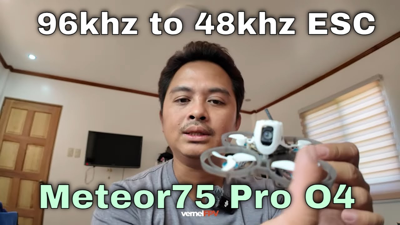 BetaFPV Meteor75 Pro // изменение ESC с 96 кГц на 48 кГц