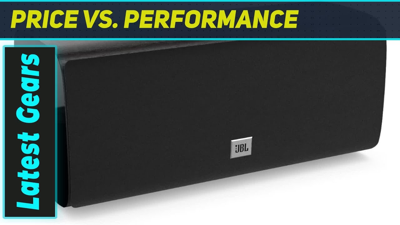 JBL Studio 625C: Best Center Channel for Clear Dialogue