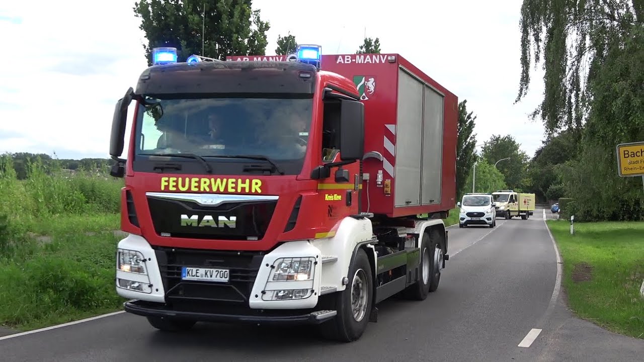 BHP-Bereitschaft 50 Feuerwehren und Hilfsorganisationen Kreis Kleve