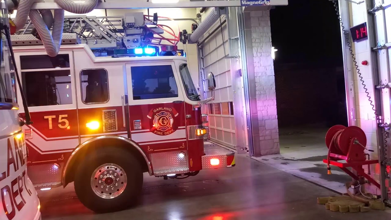 Garland Fire Department Station 5 Responding